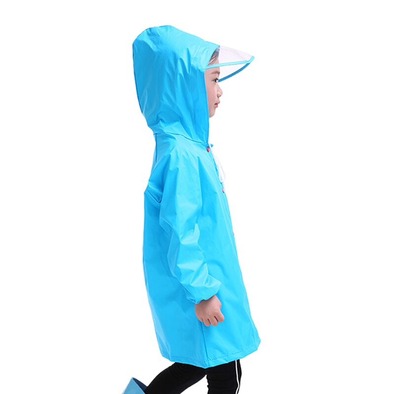 Baby Kids Regenjas Waterdichte Regenjas Kids Leuke Outdoor Hoodie Cartoon Kinderen Ondoordringbare Poncho Jongens Meisjes Regen Jas