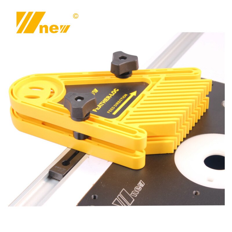 Multi-purpose Feather Loc Board Set Double Featherboards Miter Gauge Slot Woodworking Saw Table DIY Safety Tools