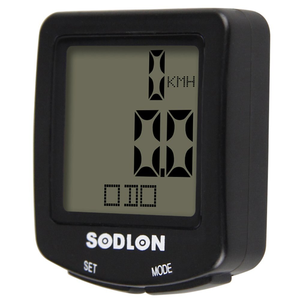 SUNDING Bike Computer Speedometer Wireless Waterproof Bicycle Odometer Cycle Computer Multi-Function LCD Back-Light Display