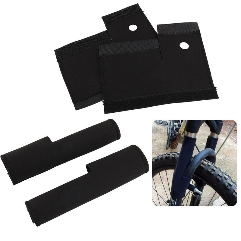 Housse de protection de vélo, pâte de fourche avant, accessoires de bicyclette, vêtements polonais, 2 pièces, VTT