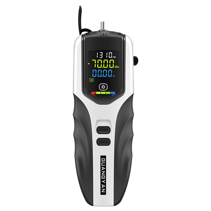 optical power meter High precision Rechargeable G7 Color LCD Screen fiber optic power meter with flash light OPM