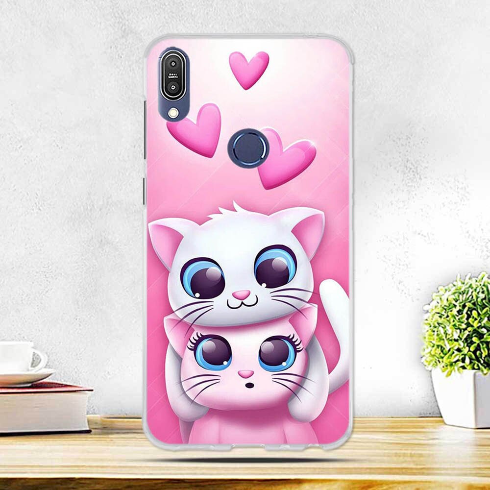 For ASUS Zenfone Max Pro M1 ZB601KL Case Soft Thin Silicone Cases for ASUS Zenfone Max Pro M1 ZB602KL ZB 602KL X00TD Phone Cover: 39