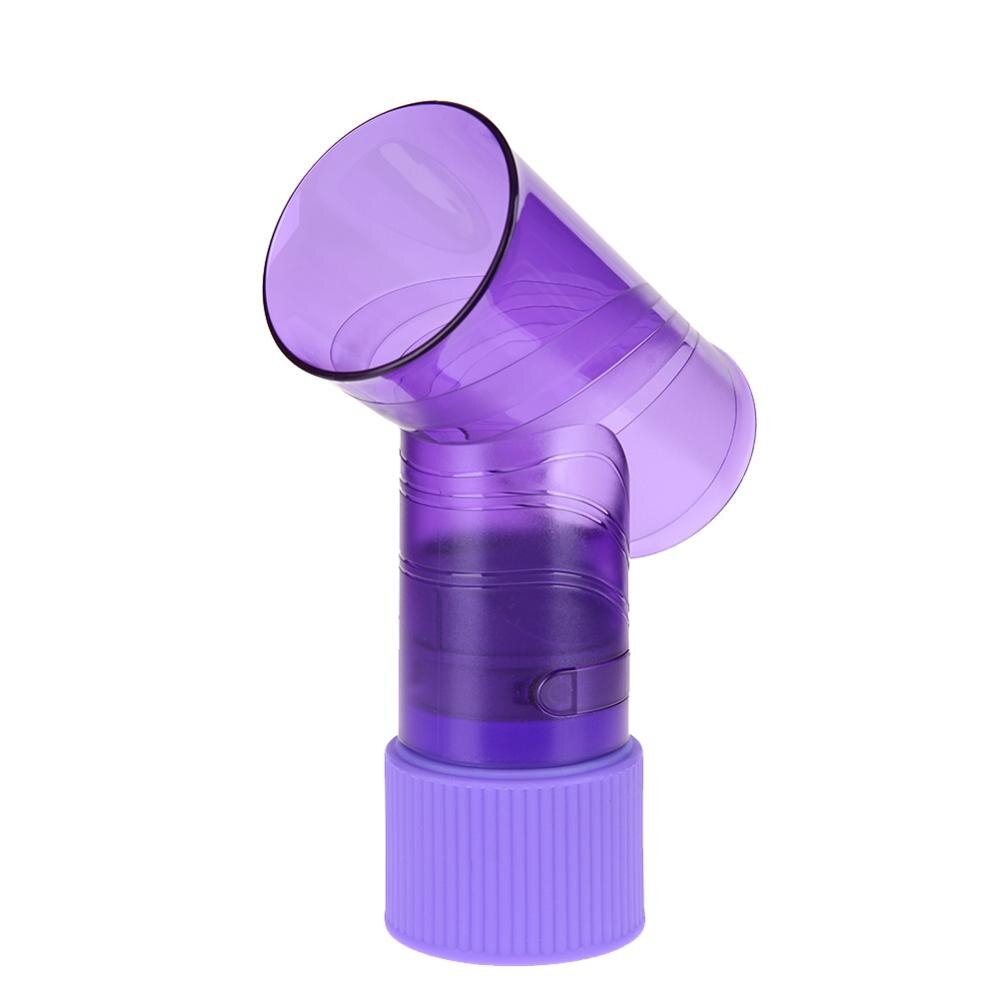 Hair Dryer Diffuser Wind Spin Curl Hair Salon Styling Tools Hair Roller Curler Make Hair Curly difusor de enrolar cabelo: Purple