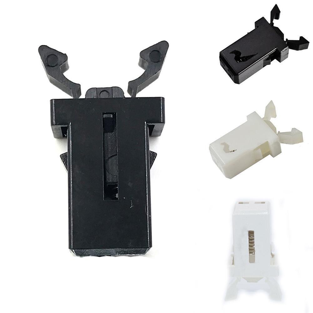 10pcs Trash Can Plastic Lock Self-Locking Switch Replacement Bin Clip Catch Compatible Lid Repair Latch