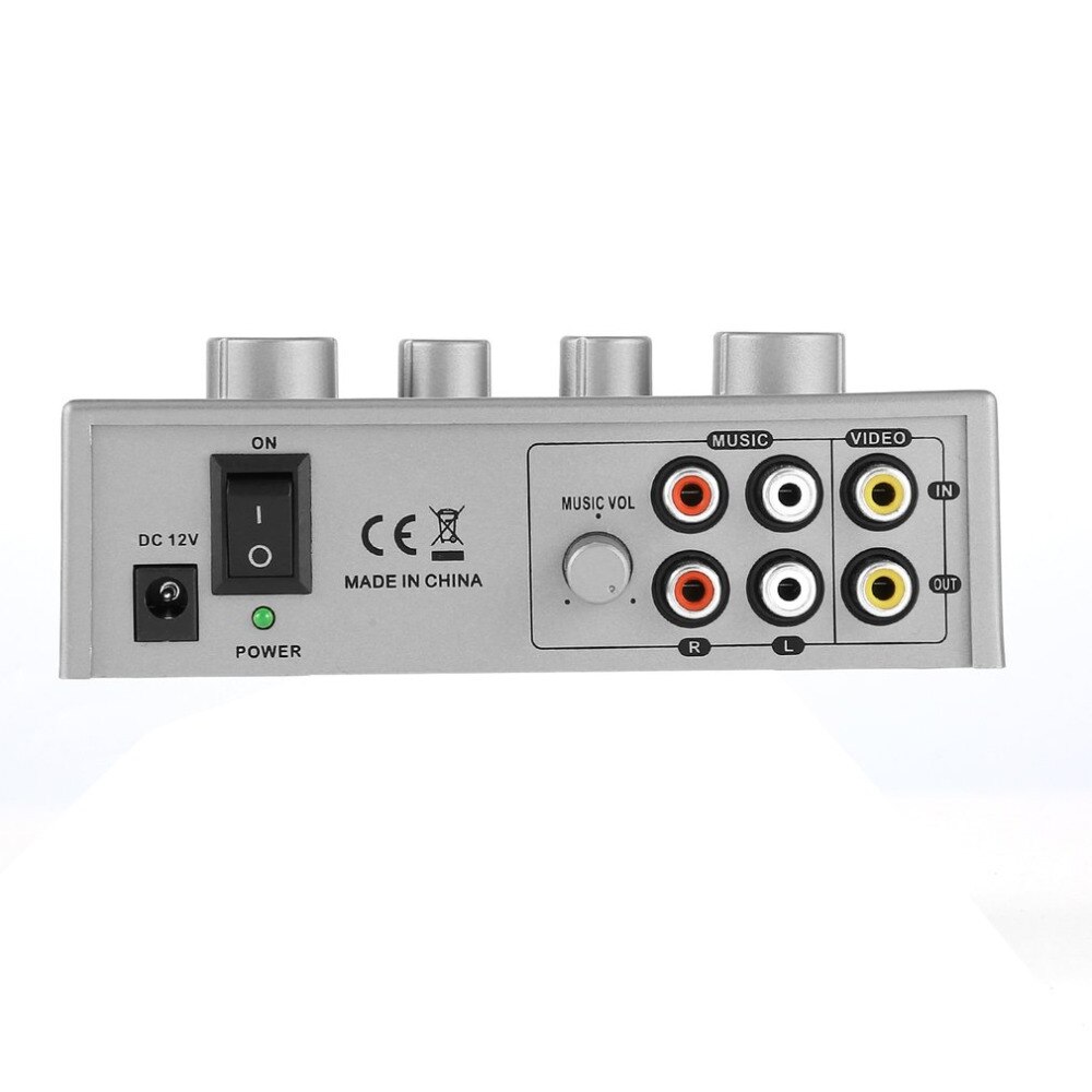 Karaoke Sound Mixer Audio System Portable Mini Digital Audio Sound Karaoke Machine Echo Mixer System