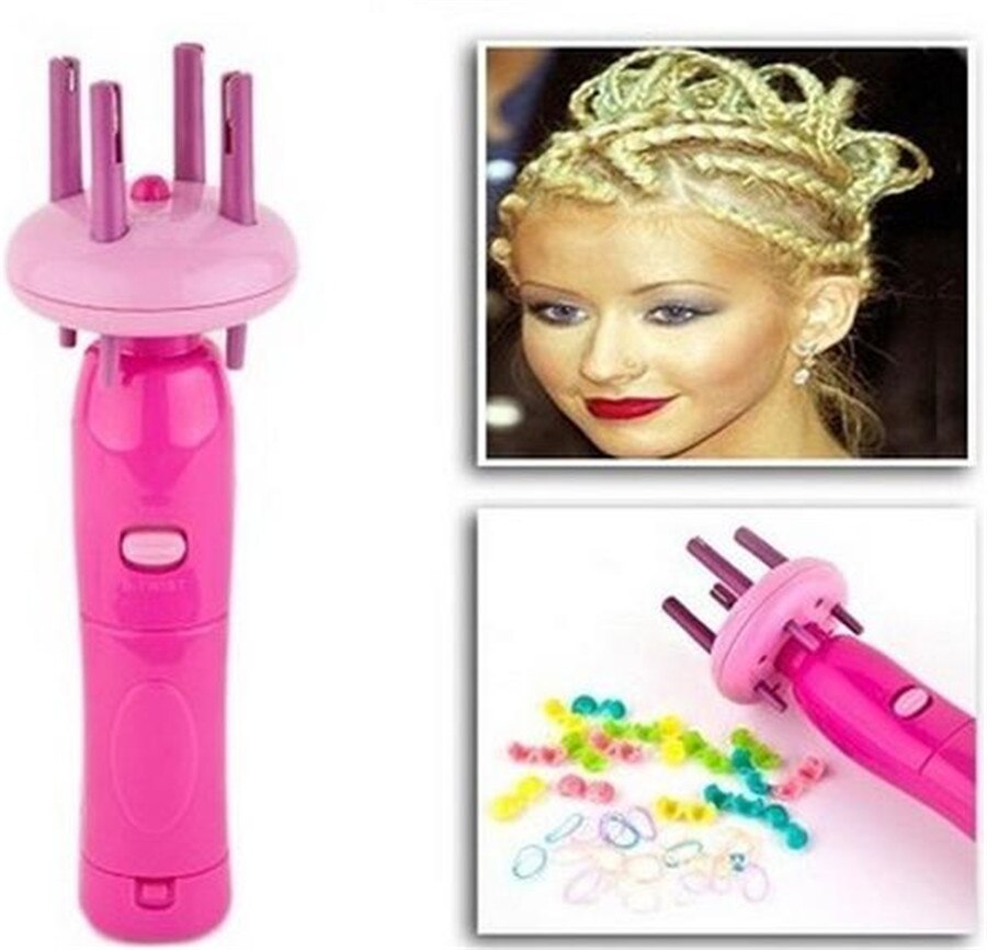Vrouwen Draagbare Elektrische Automatische DIY Kapsel Tool Braid Machine Hair Weave Roller Twist Braider Apparaat Kit Braider001