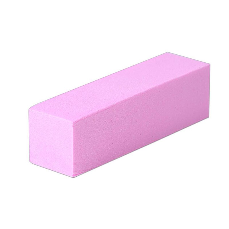 Pink Form Nail Buffers File For UV Gel White Nail File Buffer Sanding Sponge Nail File Buffer Block Grinding Polishing Tool: 06