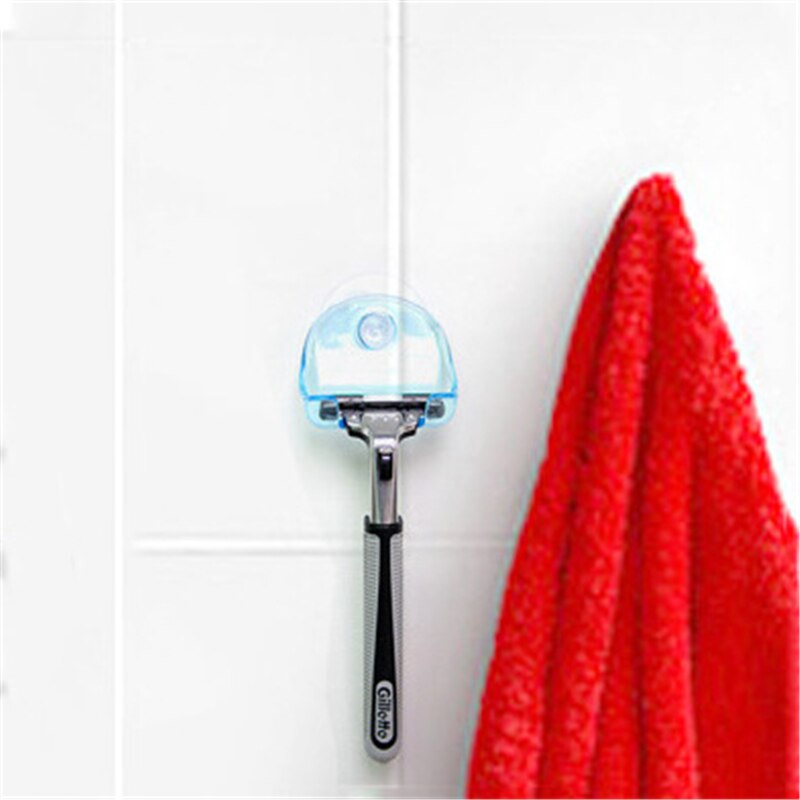 Supersugkopp rakhyvelhållare rakhyvelhållare sugkopp rakapparat förvaringsställ väggkrokhängare handduksugn badrumstillbehör