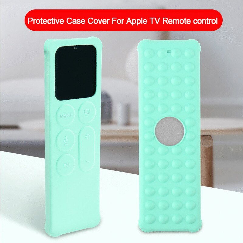 Siliconen Beschermhoes Cover Skin Voor Apple Tv 4th Afstandsbediening Kleurrijke Shockproof Shell Skin Mouw