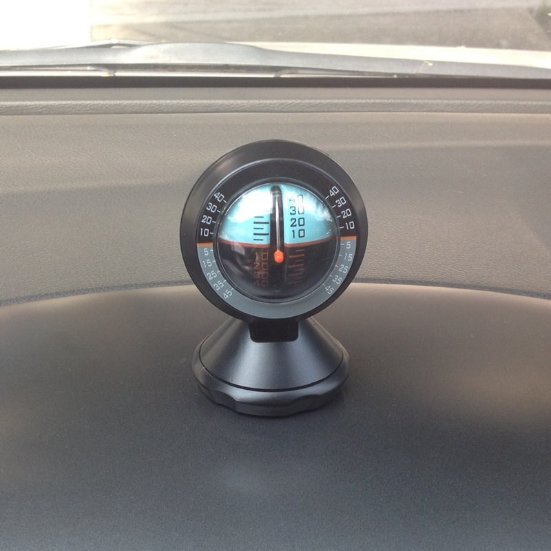 Medidor de nivel de ángulo de inclinación para coche y motocicleta, herramienta Localizadora, inclinómetro, balanceador gradiente, 1 Uds.