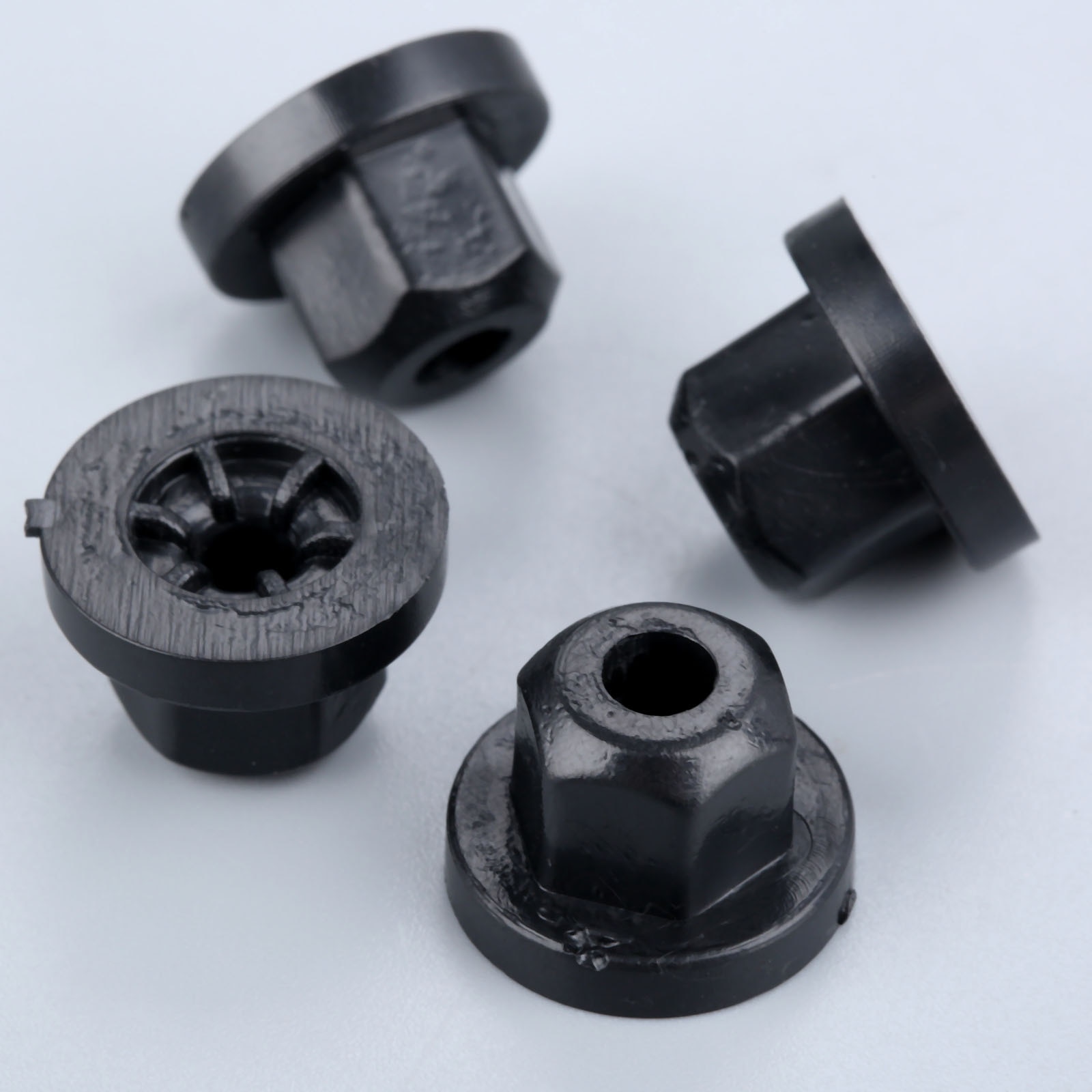 20 stk bil plast karosseri mutter flens klips 10mm sekskantede nagler for mercedes benz 7 series 003-990-02-51 bmw 16-13-1-176-747