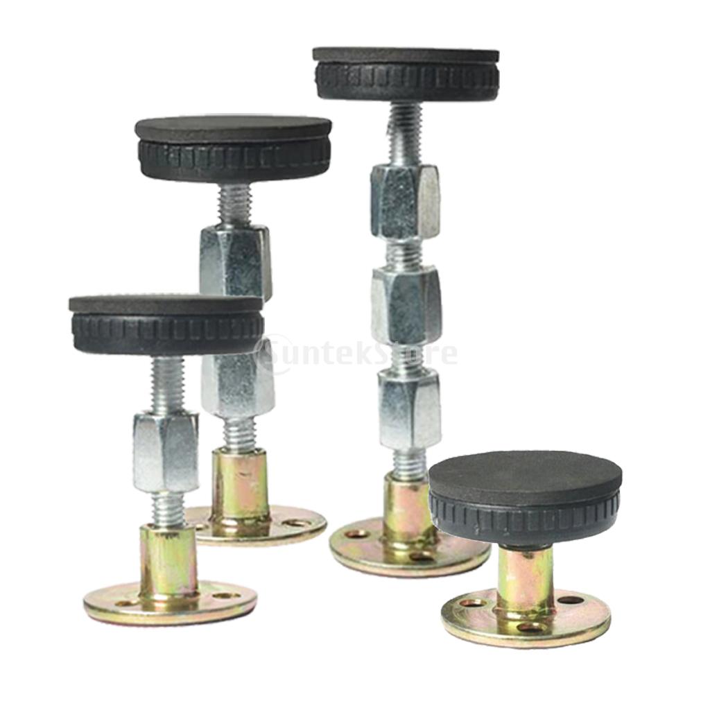 Bastidor de cama con rosca ajustable herramienta antivibración para sofá cama mesa 30-110MM de altura
