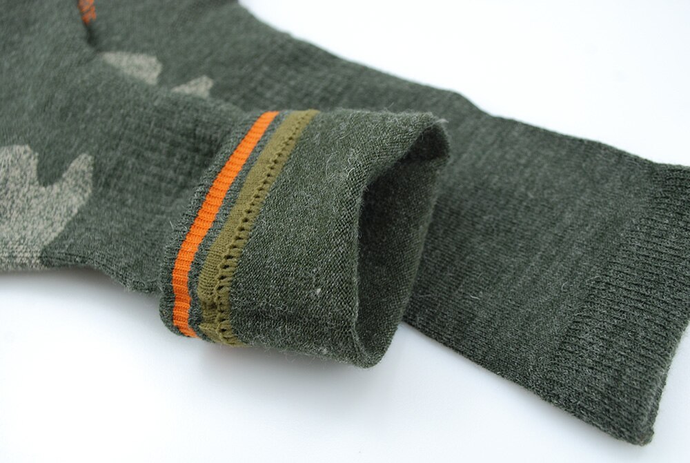 Calcetín polar de lana merina para hombre, medias térmicas cálidas de invierno, transpirables para atletismo, 41-46