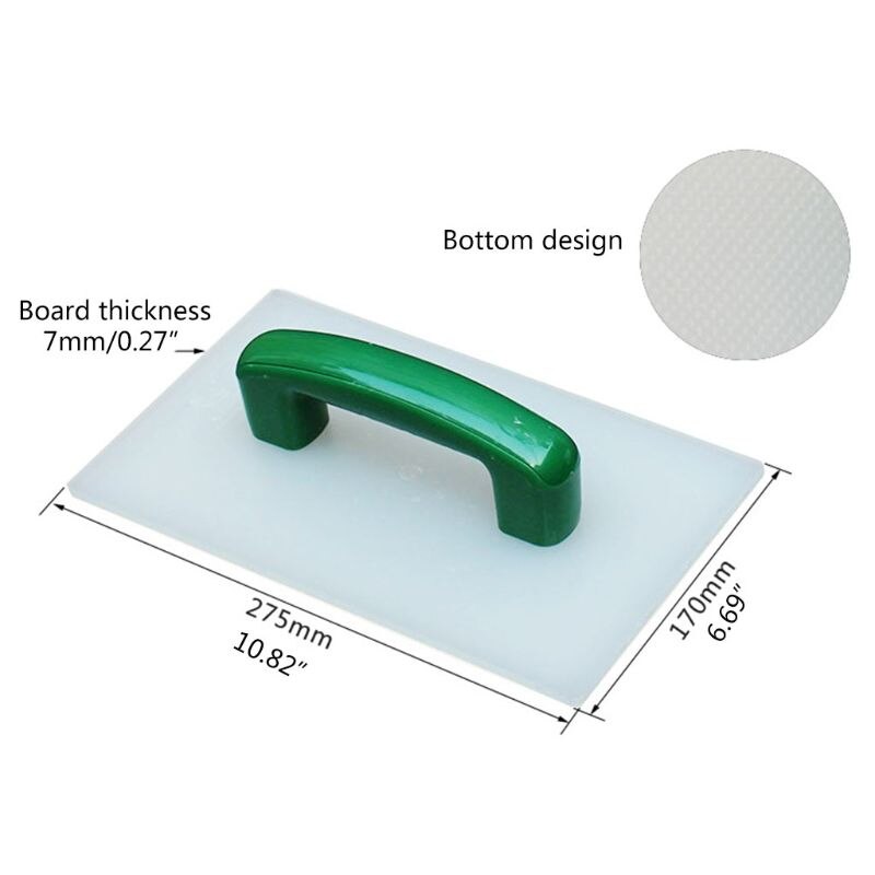 Plastic Plaster Trowel Cement Plastering Float Tile Hand Scraper Tools Grout Float Concrete Finishing Trowel Paving Molds Plaste