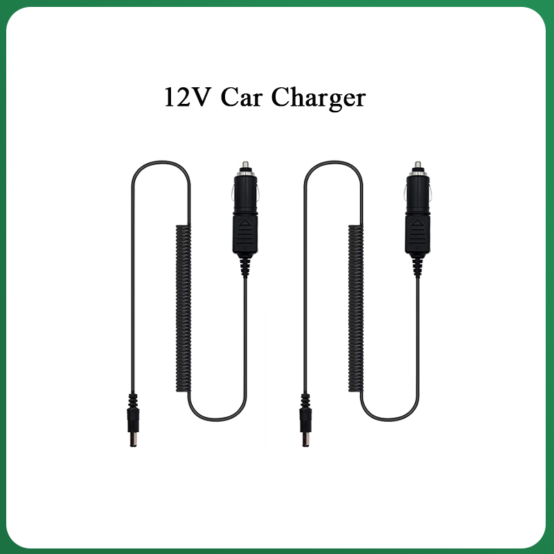 Baofeng batterie eliminator auto ladegerät für UV-5R BF-888S UV-82 ladekabel tyt TH-8000D UV-380 UV-390 TH-F8 zigaretten anzünder: green