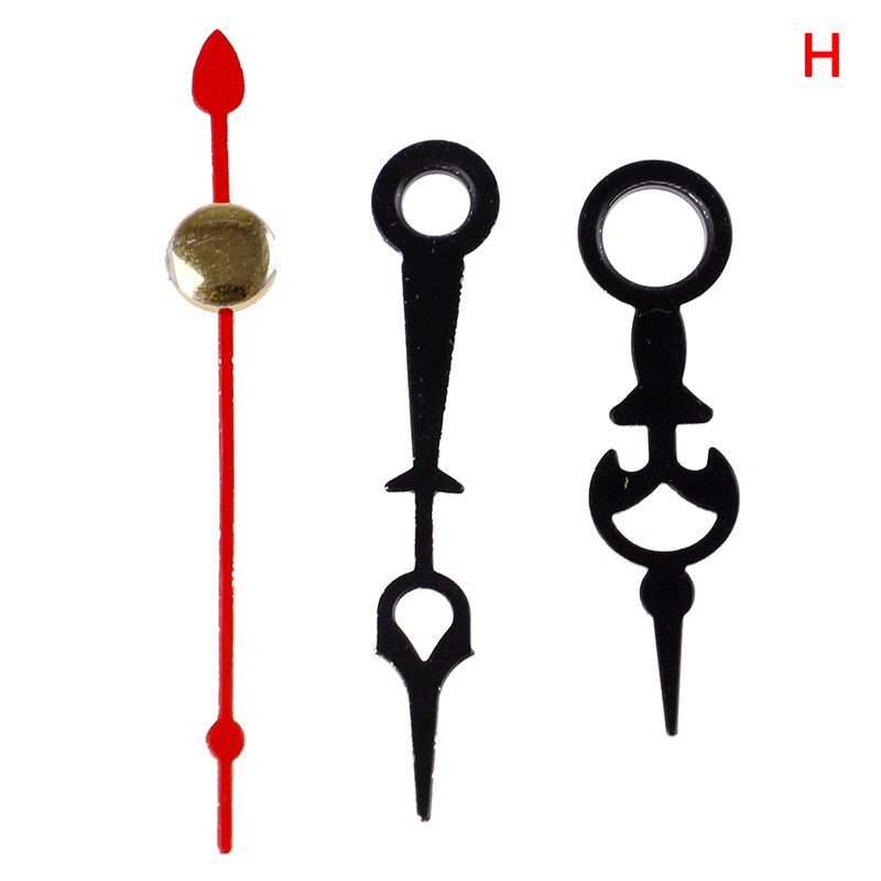 Quartz Clock Movement Mechanism Gold Hands Parts Hands DIY Replace Repair Wall Clock Parts Kit: H