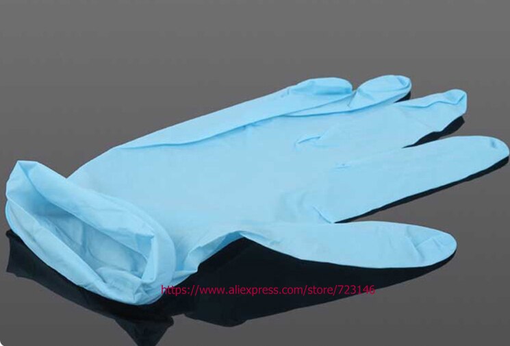 Blauw Clear Handschoenen Voor Lederen Gereedschap Handtas Portemonnee Schoenen Aluminium Rubber Handschoenen Craft Naaien Grafische Industriële