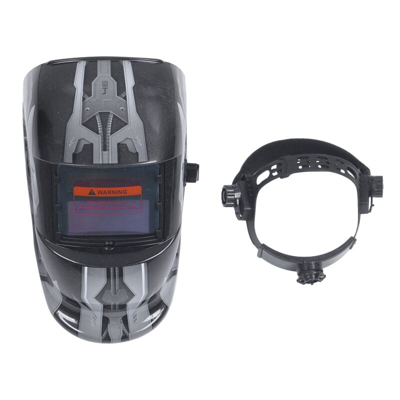 Welding Mask Hood Solar Automatic Welding Helmet (Solar Power for Recharge) Face Protection (robot)