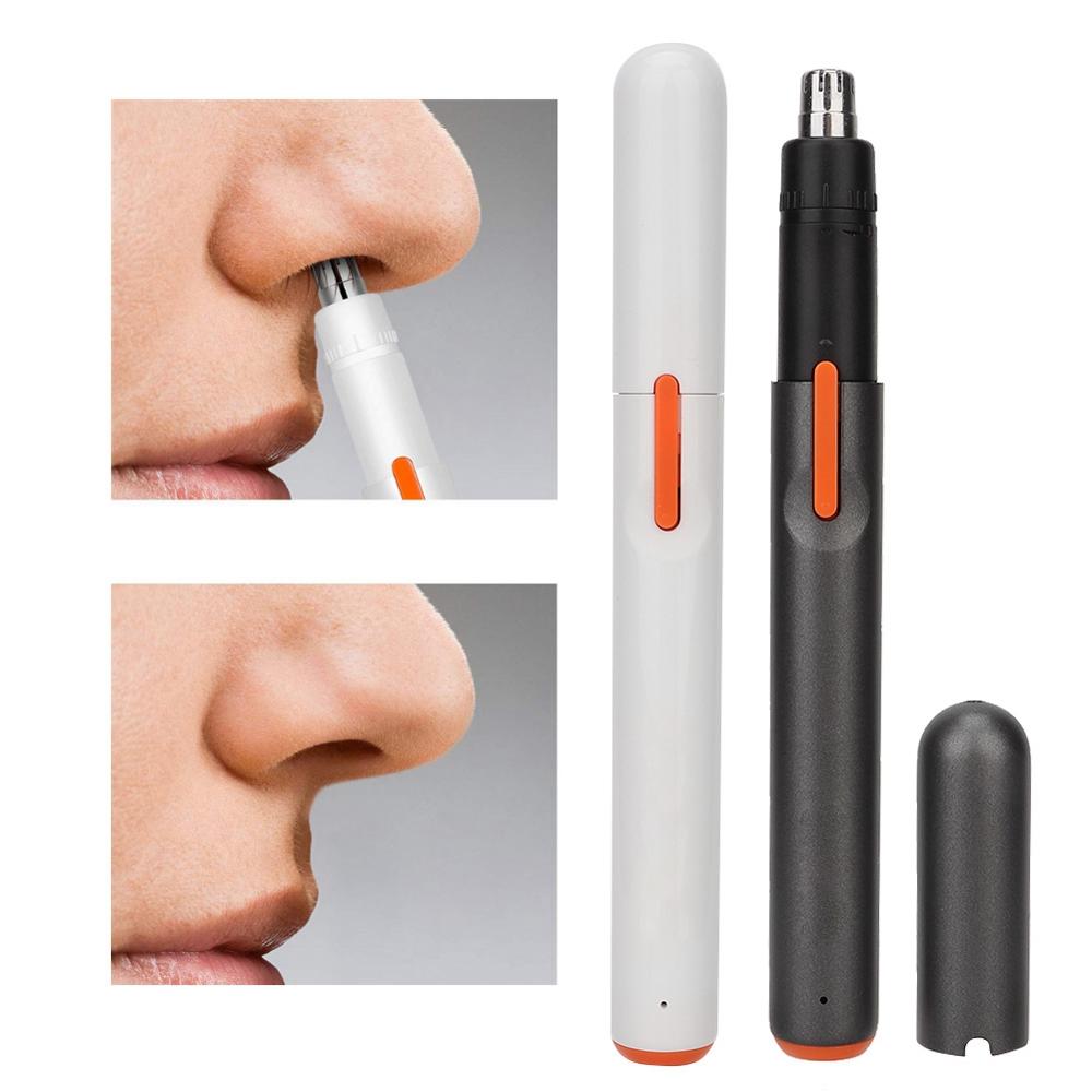 Nose Hair Clipper Pen-Type USB Chargeable Eyebrow Nose Hair Trimmer Shaver Cutting Tool Hair Trimmer