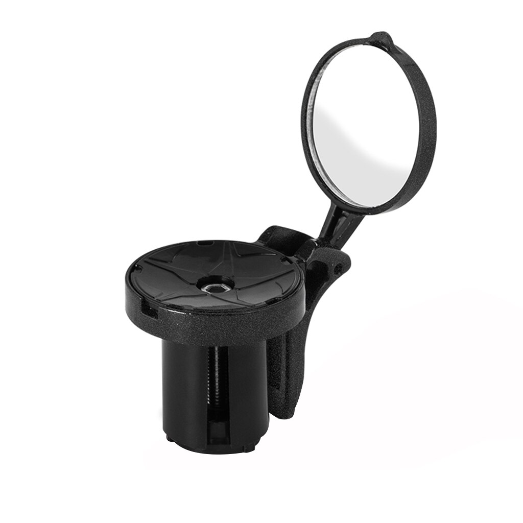 Högvägscykelstång backspegelutrustning justerbar reflekterande säkerhetsspegel: Default Title