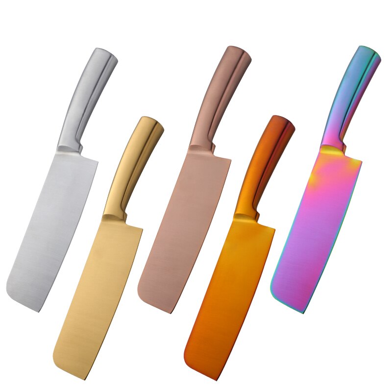 1/2PCS Butcher Knives Stainless Steel Kitchen Knife Cleaver Chopping Knives Japanese Bone Butcher Knife Kitchen Gadgets