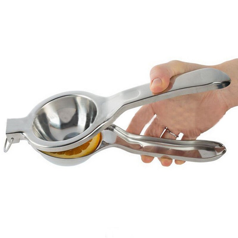 1Pc Kitchen Useful Gadget Stainless Steel Hand Press Lemon Squeezer Lime Orange Citrus Press Juicer Fruit Juice Bar Tools