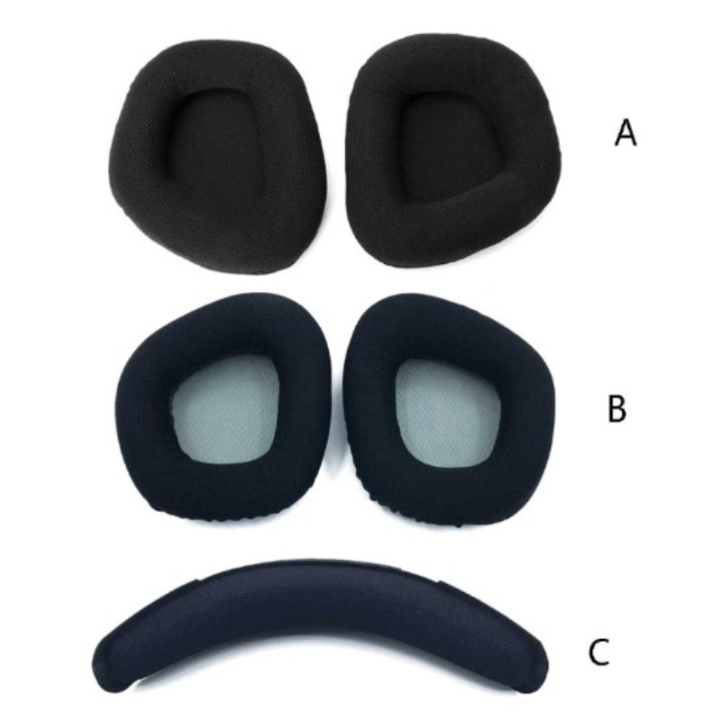 Ersatz Ohr polster Stirnband Memory Foam Ohr polster Abdeckung für Corsair Void Pro Elite Headset Ohren schützer Ohr polster Kopf balken