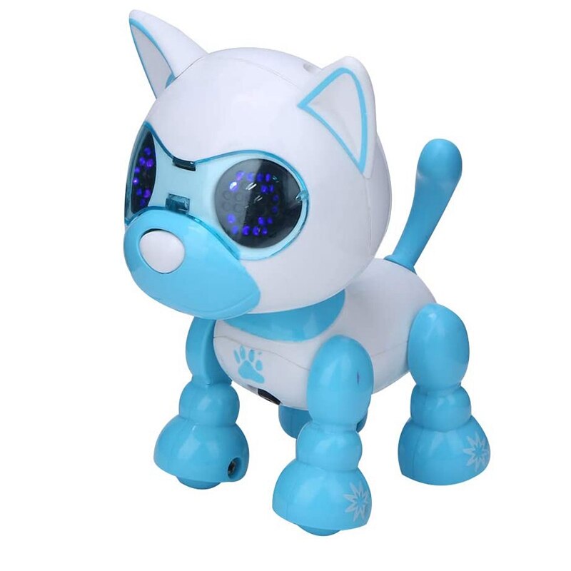 Inteligente Perro Robot niños es inteligente perro mascota de inducción póngase en contacto con luces y sonidos electrónicos juguetes para mascotas y perros para las edades de 3 +: Default Title
