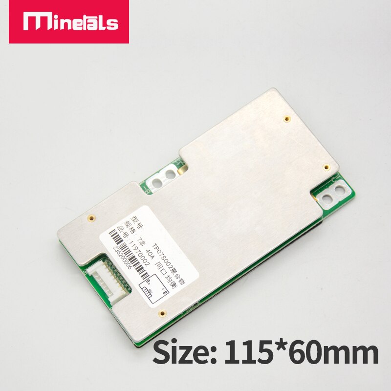 bms 7s 24v li-ion 30A 40A 50A 60A 70A Lithium Battery Protection Board BMS Electric Charge Lipo NiCoMn ion Cells with balance