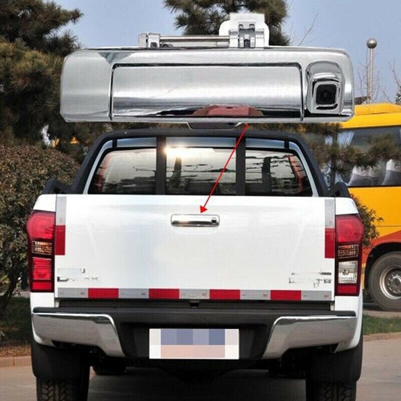 -Car Tailgate Backup+Rear View Camera Trunk Handle Backup for Isuzu D-Max Dmax