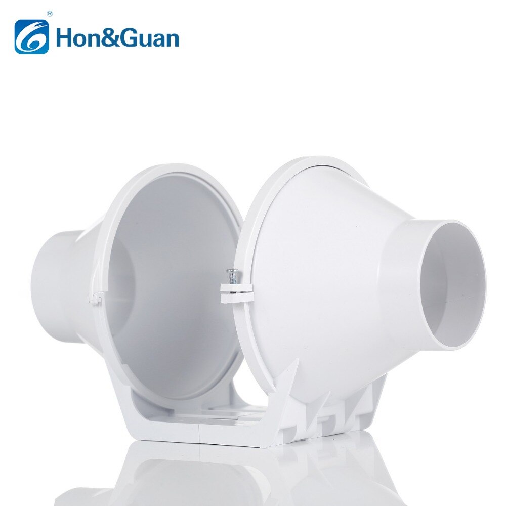 Hon & Guan-ventilateur à débit mixte, extracteur haute efficacité, système de Ventilation, échappement d'air pour salle de bains et cuisine, en ligne, HP-75S
