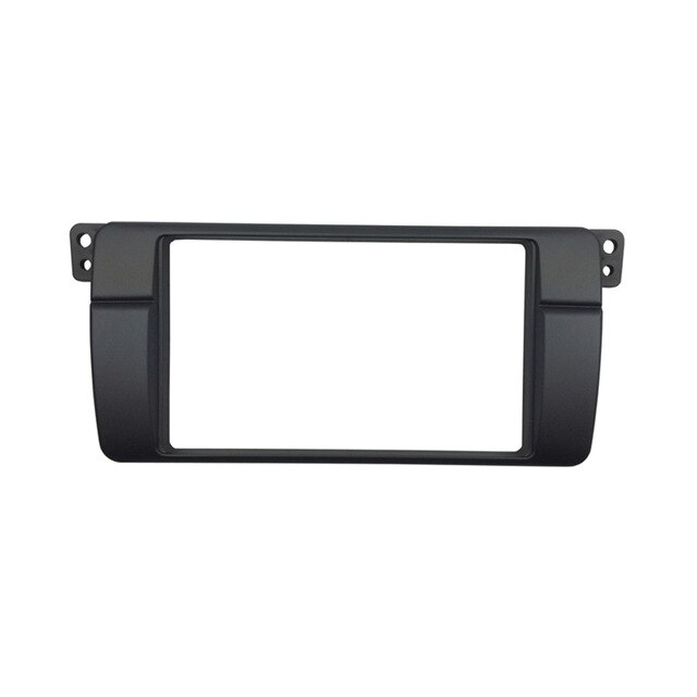 180*105mm Opening For BMW 3 Series E46 Double Din Fascia Radio DVD Stereo Panel Trim Kit Refitting Installation Frame Car Decor: Default Title