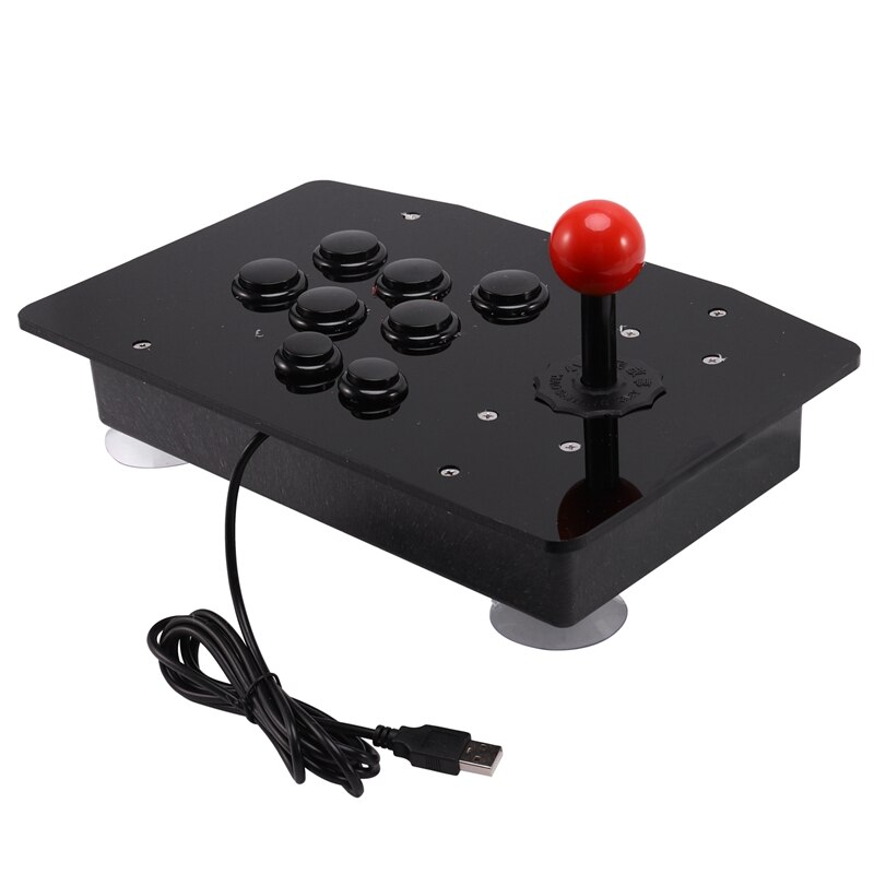 Arcade joystick usb tietokonepeli rokkari tietokone pc taistelujoystick kahva
