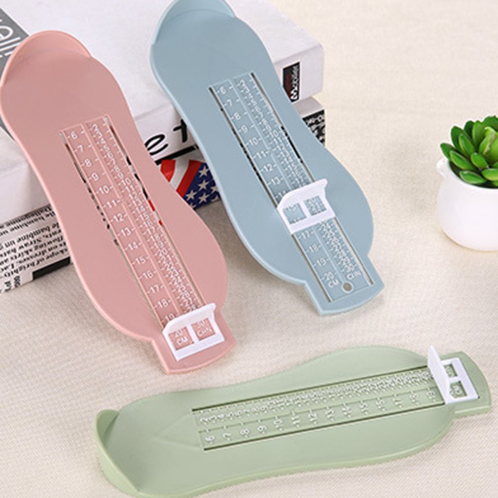 5 Colors Baby Foot Ruler Kids Foot Length Measuring device child shoes calculator for chikdren Infant Shoes Fittings Gauge Tools