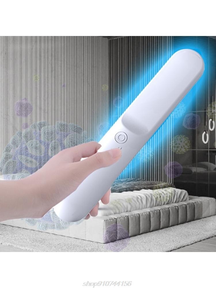 Portable UV Sterilizer UVC Disinfection Light Home Handheld USB Germicidal Lamp Shoe Cabinet Pet Carpet Sanitize O31 20