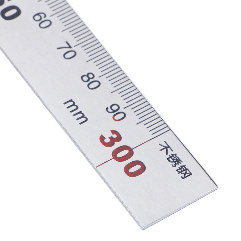 Edelstahl 15x30 cm 90 Grad Winkel Metric Versuchen Mitre Platz Lineal Skala
