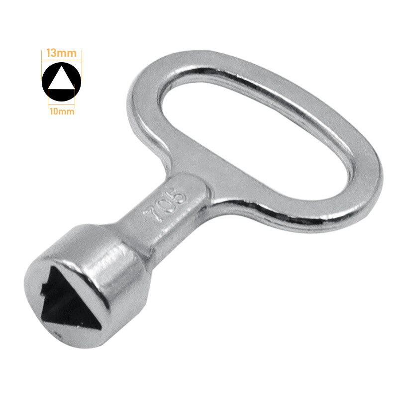 1Pc Universal Key Multifunction Wrench Metro Trains Key Lock Elevator Door Key Electric Cabinet Keys: B