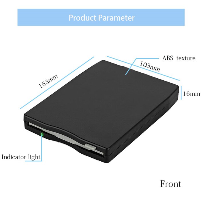 3.55 przenośna zewnętrzna stacja dyskietek USB 1.44MB emulatory FDD CD bez dodatkowych r wymagane, wtyczka oraz bawić się