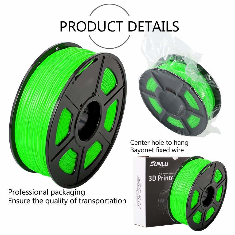 TPU flexibel Filament Für 3D Drucker 1,75mm Gute Für Druck freundlicher Schuhe Und Spielzeug SUNLU Hohe Quanlity TPU flexibel Filament