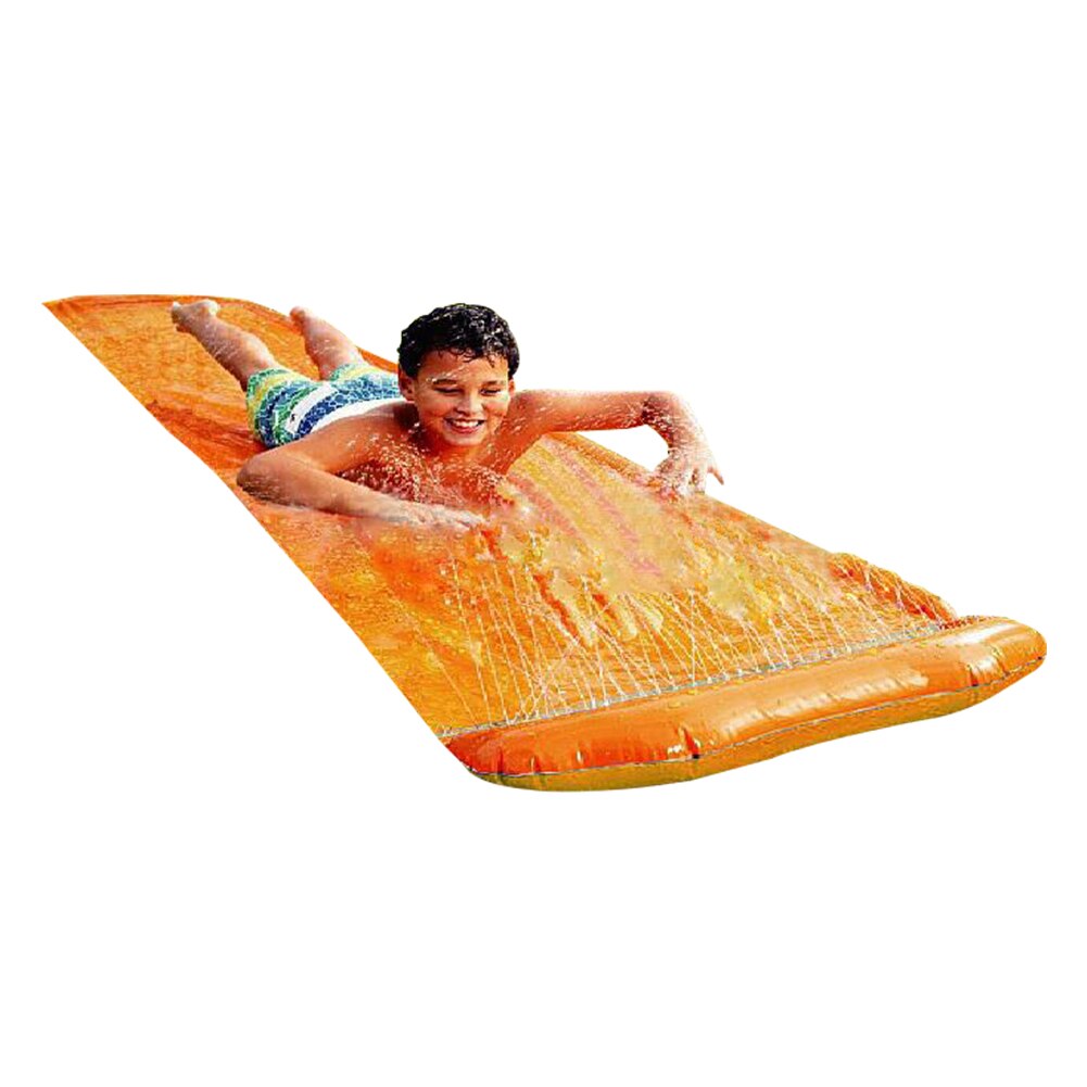 Water Slide Outdoor Mat Zomer Splash Play Zwembad Speelgoed Water Slide Board Zwembaden Kinderen Achtertuin Sprinkler Waterskiën: C