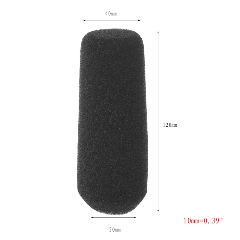 12cm Interview Microphone Sponge Cover Windshield Protective Sleeve 831D