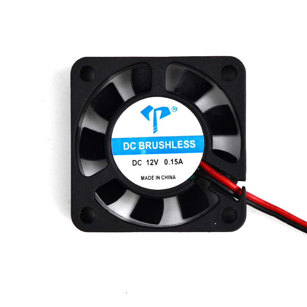 DC4010 40mm Quiet Cooling Fan Silent Variable Speed Control by 5V to 12V Input Cooling Turbo Fan For Laptop Cooling Pads: Gold