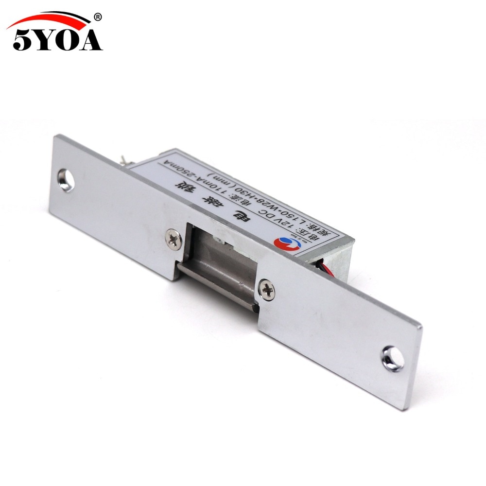 5YOA Elektrische Strike Deurslot Elektronische Voor Toegangscontrole Systeem Fail-safe 5YOA StrikeL01