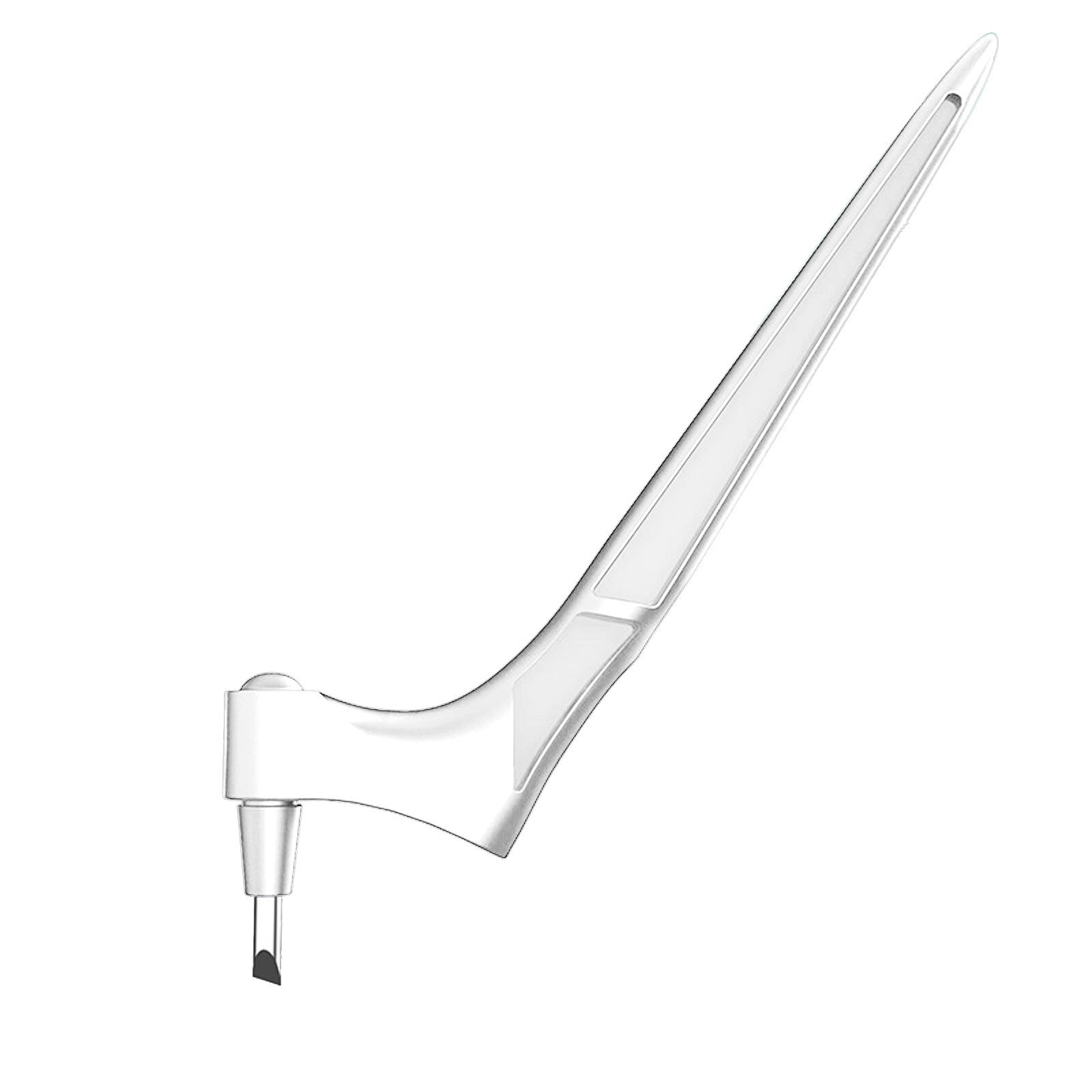 Rotierenden Klinge Schneiden Handwerk Cutter Messer 360 ° Stahl Rotierenden Klinge Schneider Papier Messer Zubehör Kunst Schneiden Werkzeug AUF Lagerbier: 1PC Weiß