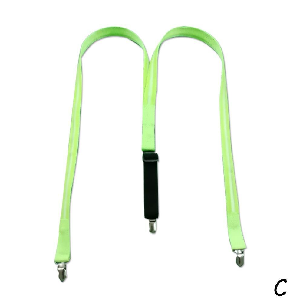 Bretelles lumineuses LED pour hommes, nœud papillon parfait pour la musique, illuminé, décor de Costume de Festival, sangles spéciales
