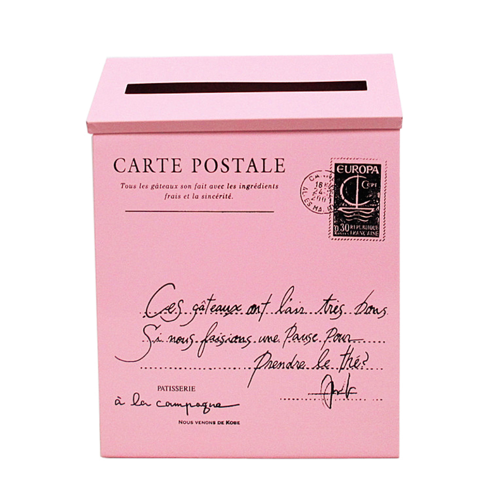 retro Amerikanischen Pastoralen Zauberstab Montiert Briefkasten Eimer Zeitung Boxen Post Kasten Metall knapp Post Briefkasten Garten Dekoration