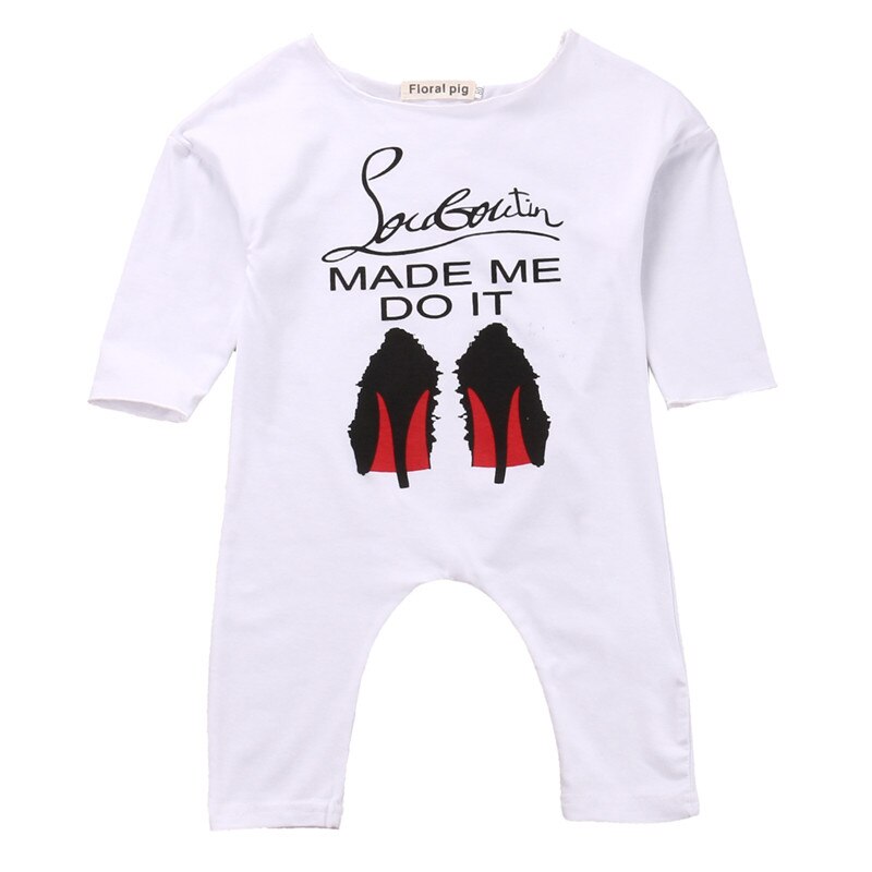 Macacão de manga longa para bebês, roupinha de algodão básica para meninos e meninas, roupa para casa: 19-24 Meses