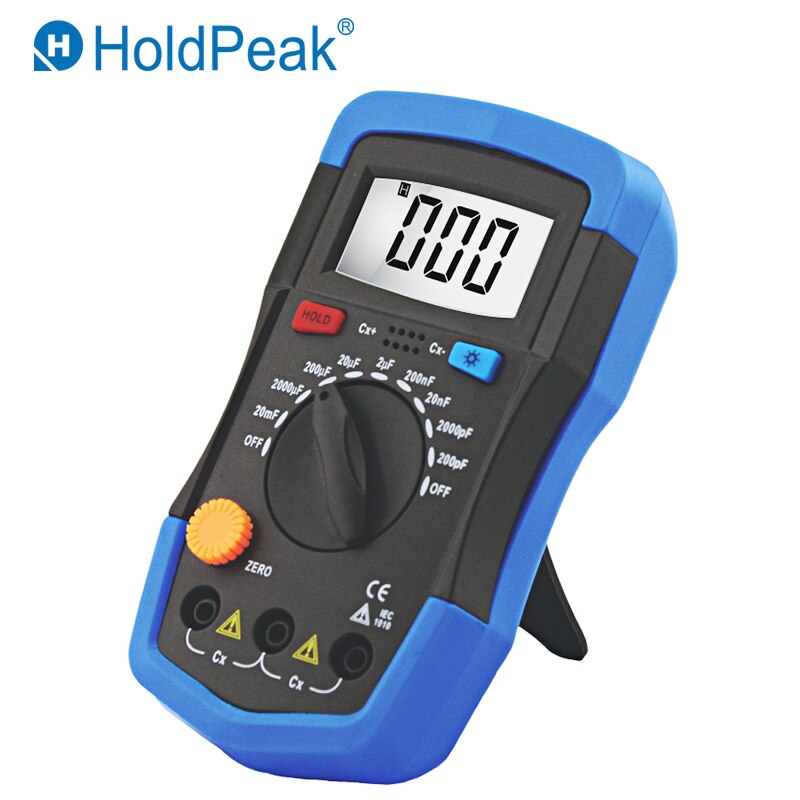 HoldPeak HP-36D Capcitance Meter Handheld Capacimetro Manual 1999 Counts Capacitor Electronic LCD Capacitance Multimeter Tester