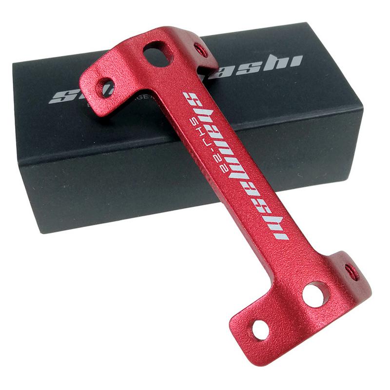 Fiets bidonhouder verlengstuk dubbele kop bidonhouder mountainbike bekerhouder frame dubbele bidonhouder: Rood