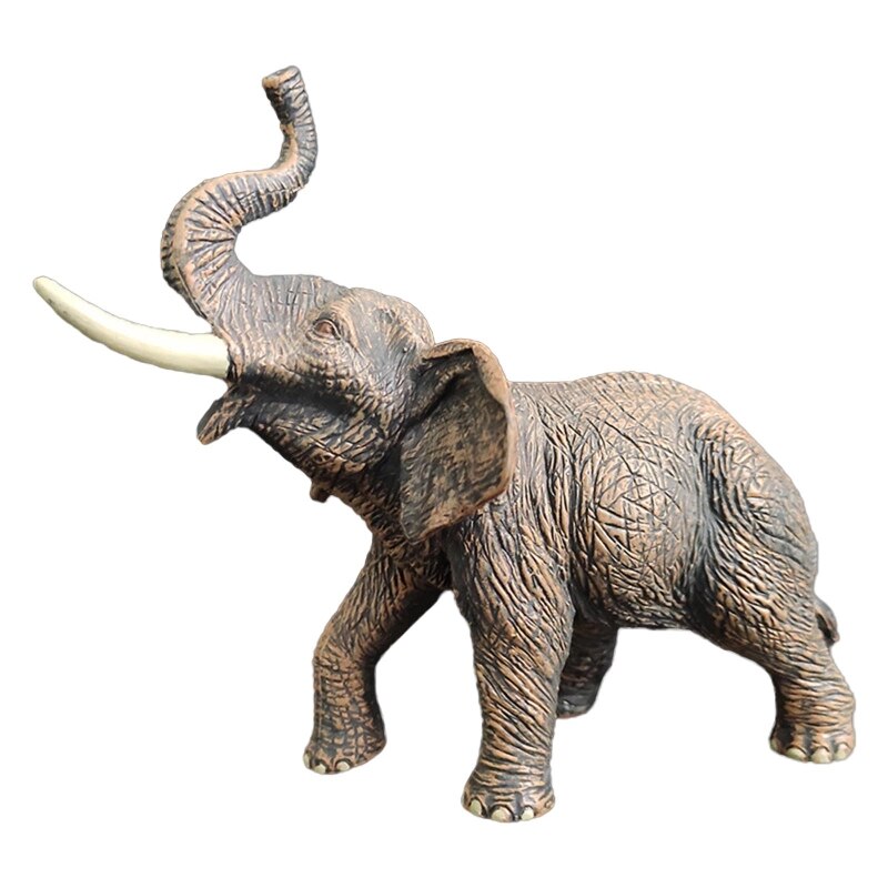 Figure di animali per bambini giocattolo Playset decorazione simulazione giocattolo animale modello Dropshipping: Elephant